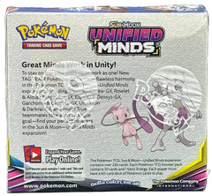 Pokémon Unified Minds Booster Box includes acrylic case - Mega Cash Sydney