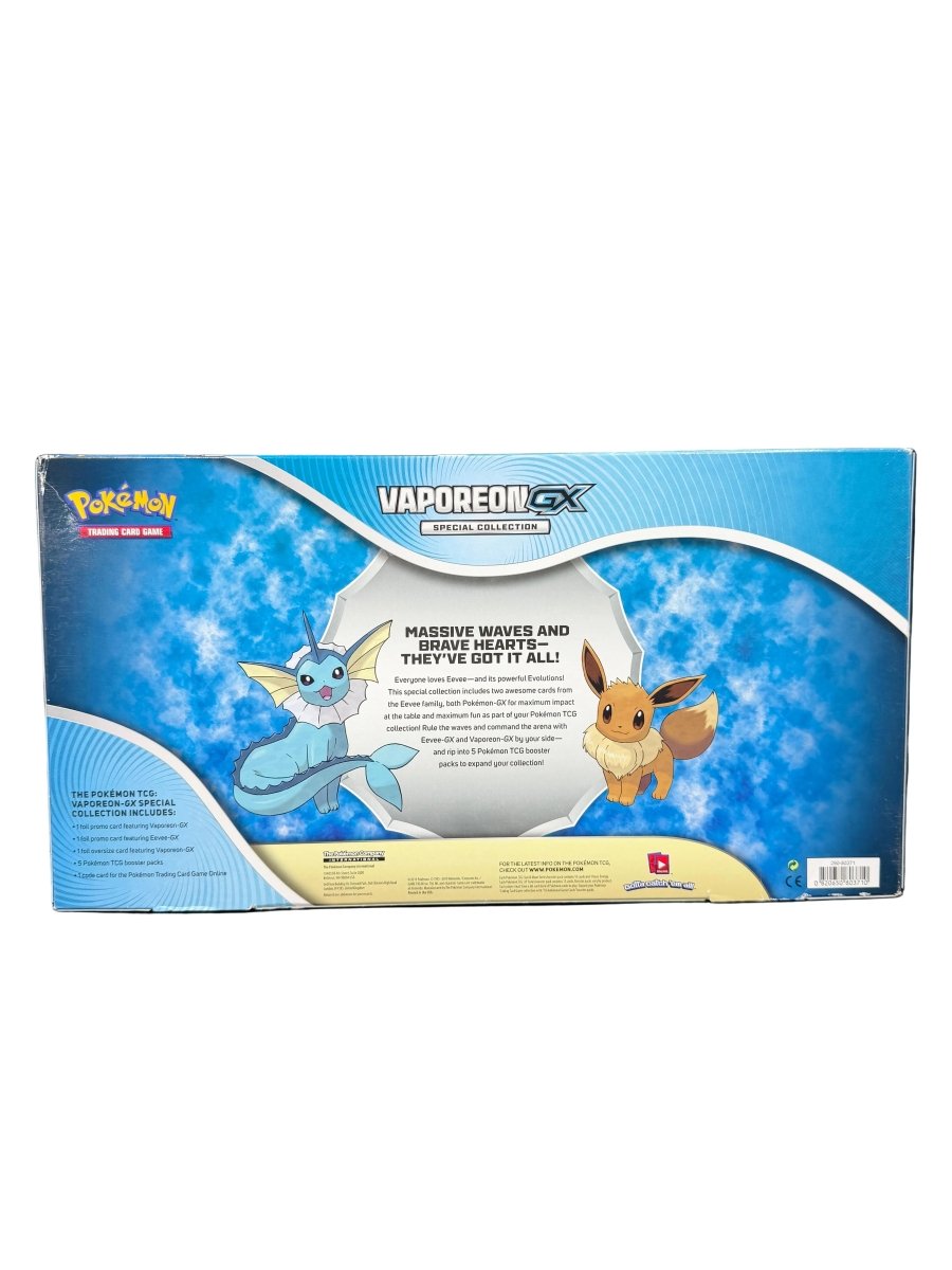 Pokémon - Vaporeon Gx Special Collection - Mega Cash Sydney