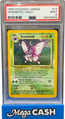 Pokémon - Venomoth 13/64 Holo PSA 9 - Mega Cash Sydney