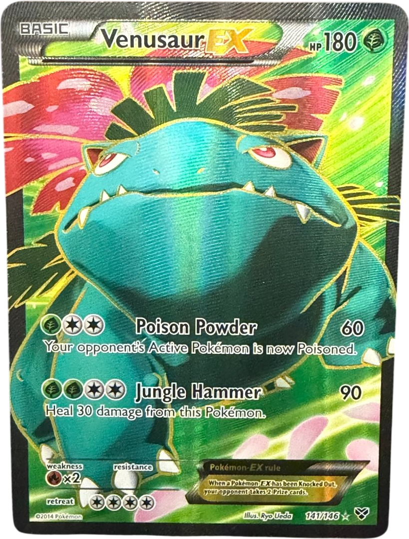 Pokémon - Venusaur Ex 141/146 - Mega Cash Sydney