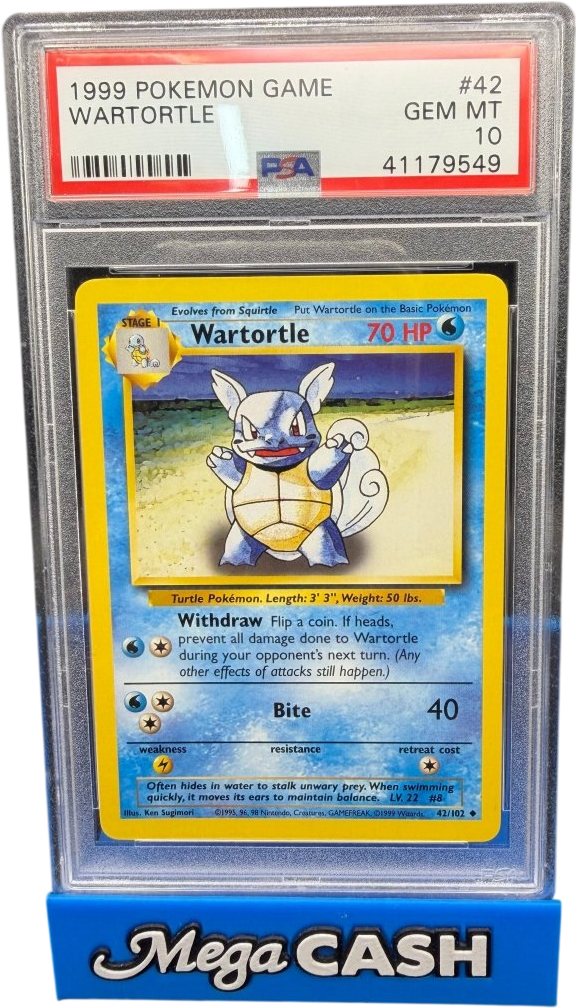 Pokémon - Wartortle 42/102 - Mega Cash Sydney