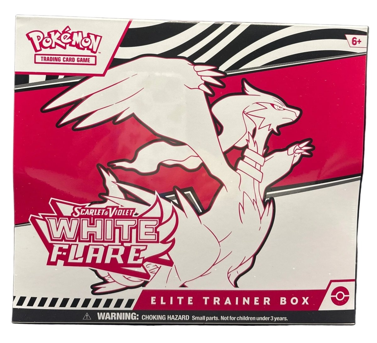 Pokemon - White Flare ETB With Acrylic - Mega Cash Sydney