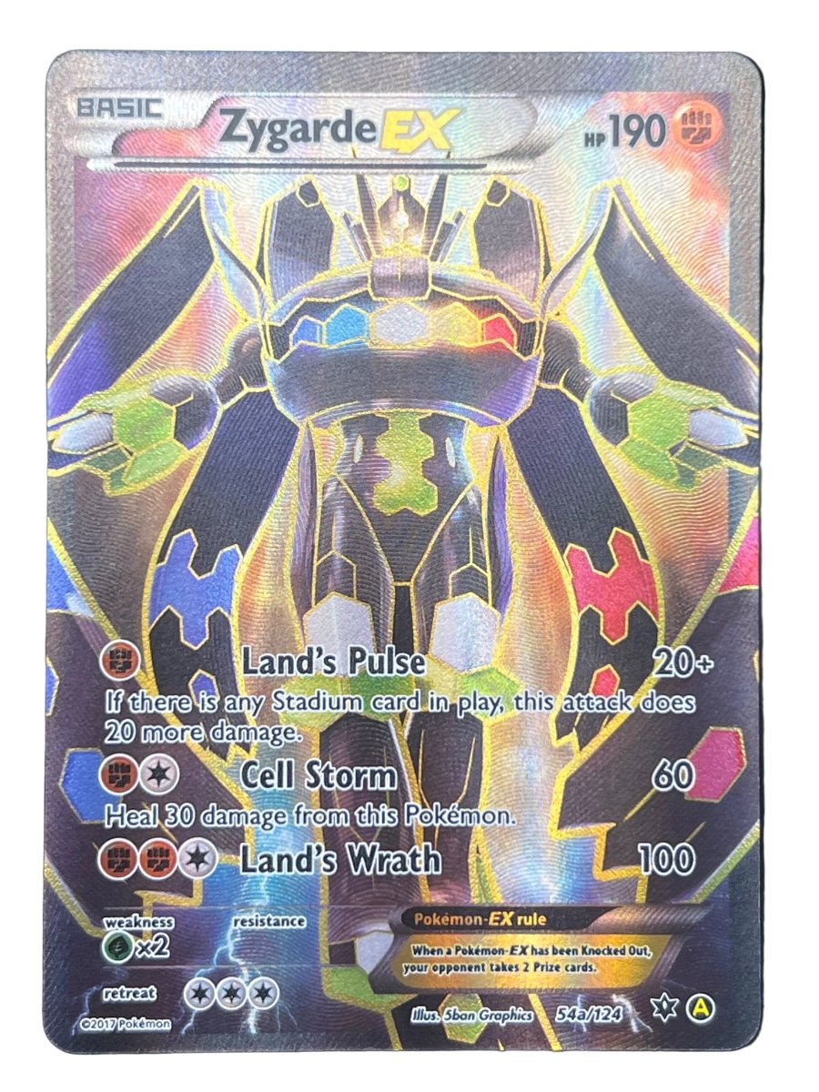 Pokemon - Zygarde Ex 54A/124 - Mega Cash Sydney
