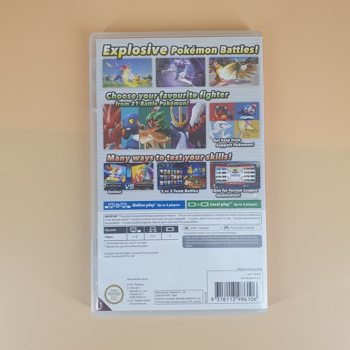 Pokken Tournament DX - Nintendo Switch Game - Mega Cash Sydney