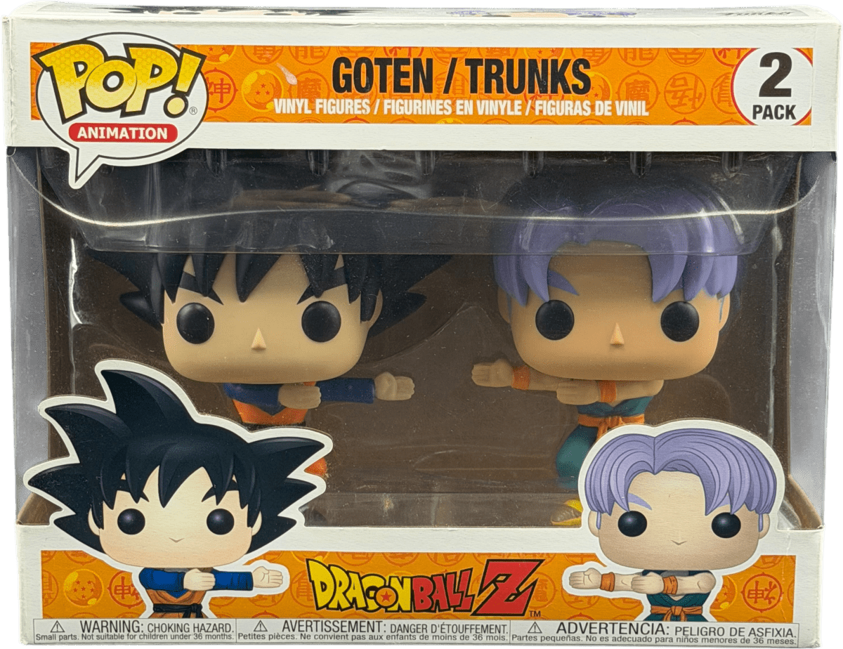 Pop Animation 2 Pack Goten / Trunks DragonBall Z - Mega Cash Sydney