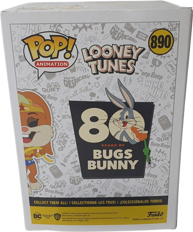 Pop! - Animation - Looney Tunes - Lola Bunny as Wonder Woman - 890 - Mega Cash Sydney