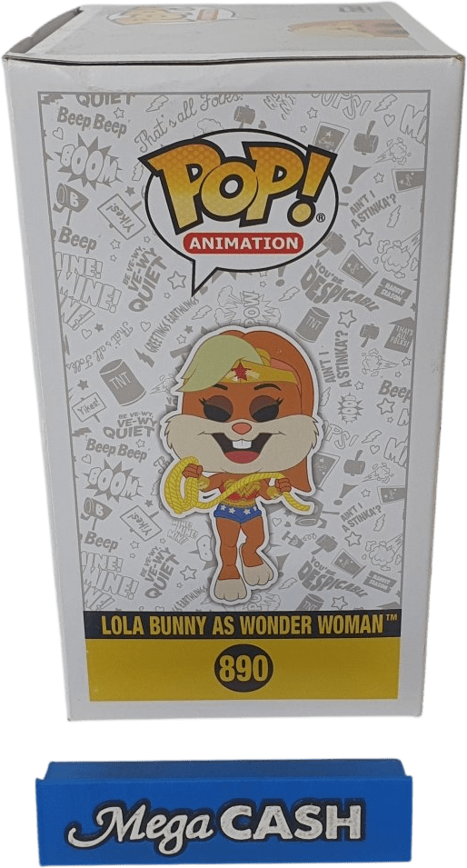 Pop! - Animation - Looney Tunes - Lola Bunny as Wonder Woman - 890 - Mega Cash Sydney