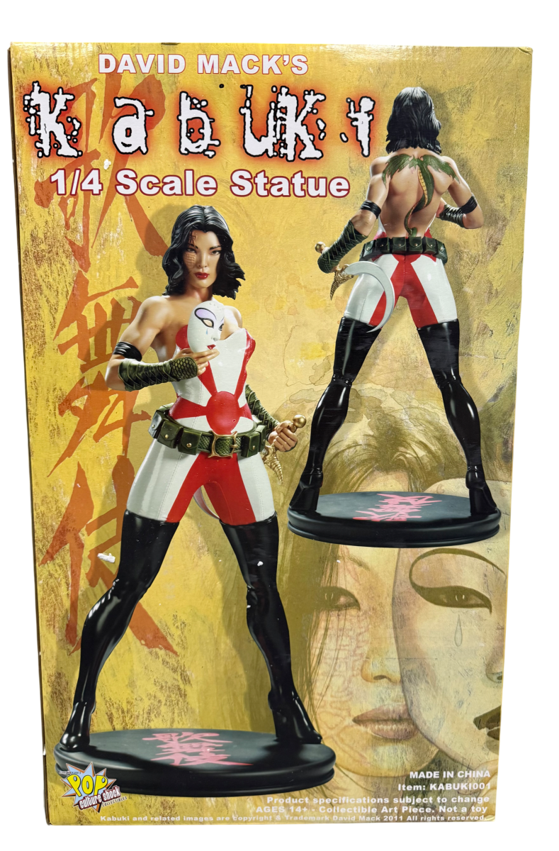 Pop Culture Shock - David Mack’s Kabuki 1/4 Scale Statue - Mega Cash Sydney