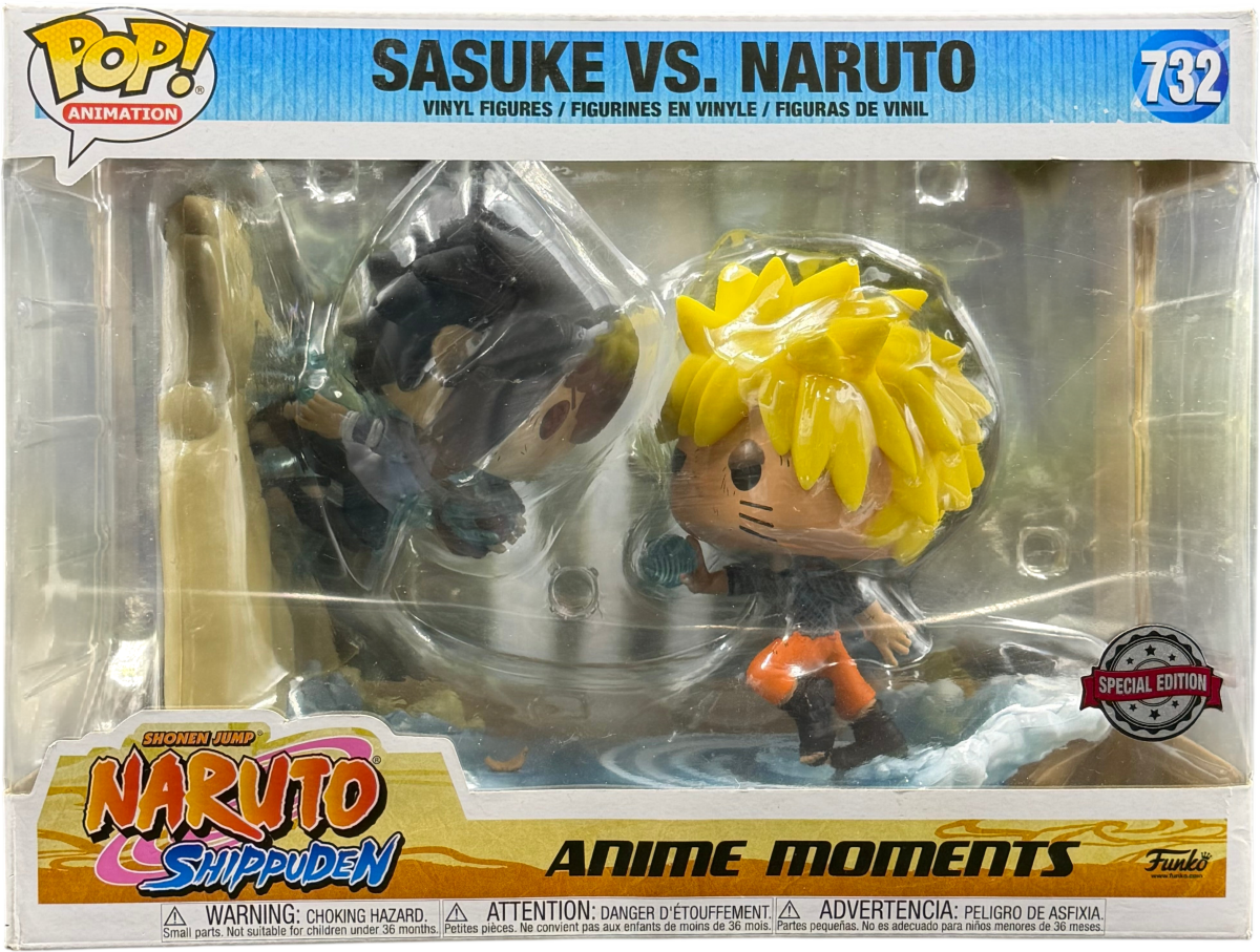 Pop Moments 732 Shonen Jump Naruto Shippuden Sasuke vs. Naruto - Mega Cash Sydney