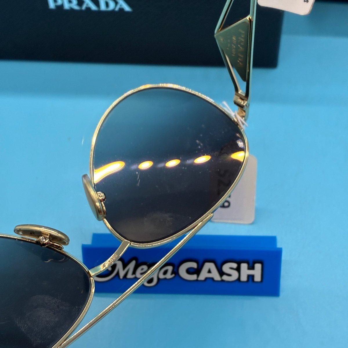 PRADA SUNGLASSES W/ CASE & BOX RRP $607 | SPR 73Z ZVN - 5D1 140 3N - Mega Cash Sydney
