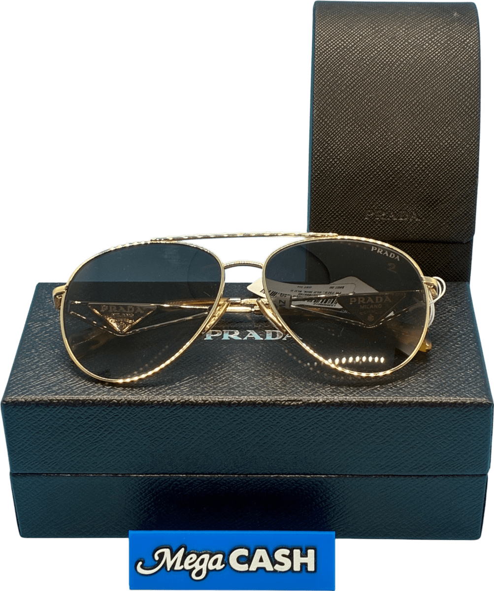 PRADA SUNGLASSES W/ CASE & BOX RRP $607 | SPR 73Z ZVN - 5D1 140 3N - Mega Cash Sydney