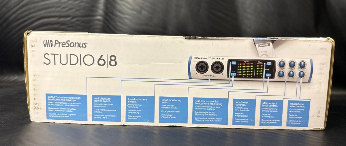 PreSonus - Studio 68 - Ultra High Definition Audio Interface - Mega Cash Sydney