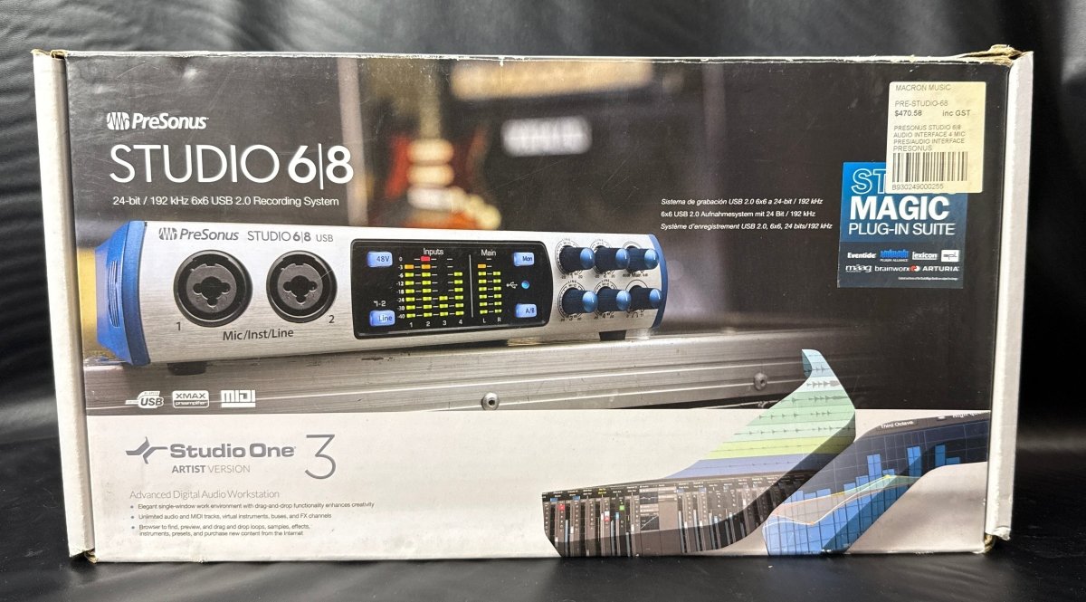 PreSonus - Studio 68 - Ultra High Definition Audio Interface - Mega Cash Sydney