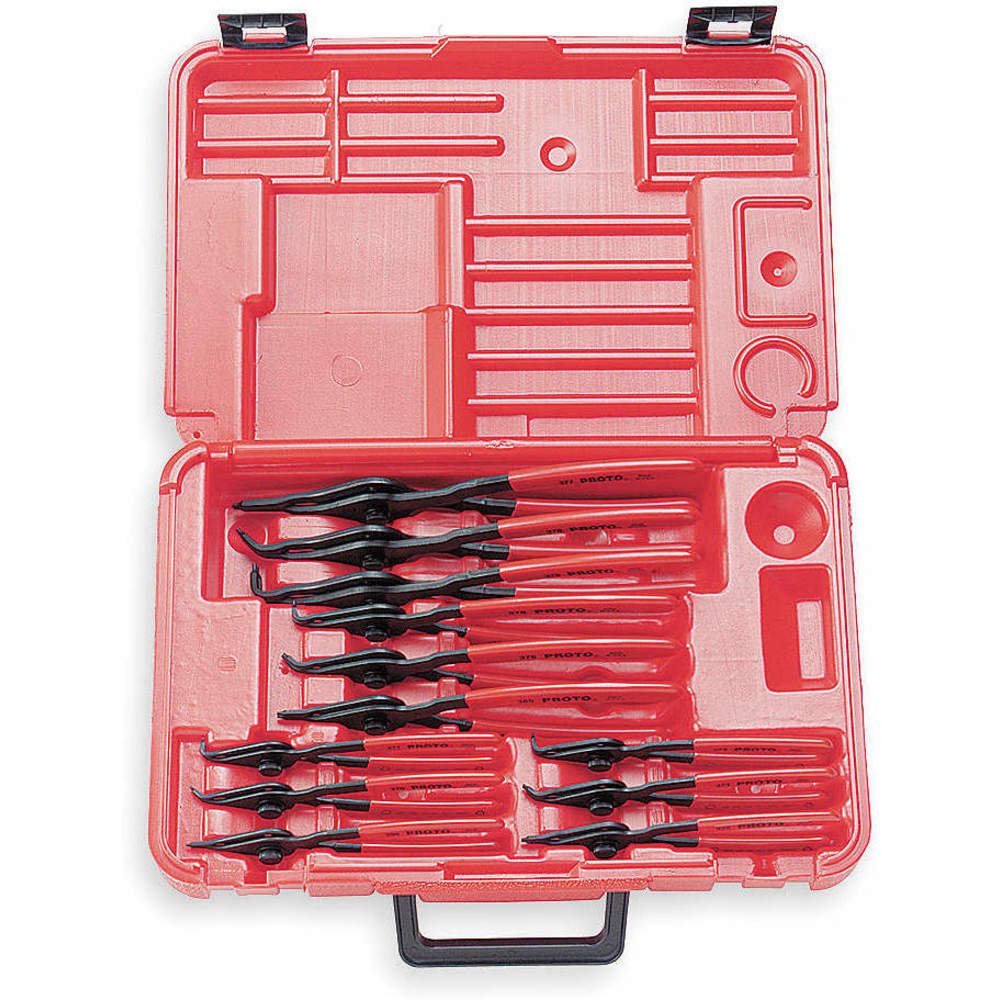 PROTO J360B 12 Piece Convertible Retaining Ring Pliers Set, Alloy Steel - Mega Cash Sydney