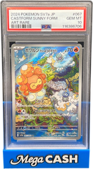 PSA 10 Japanese Castform Sunny Form 067/064 - Mega Cash Sydney