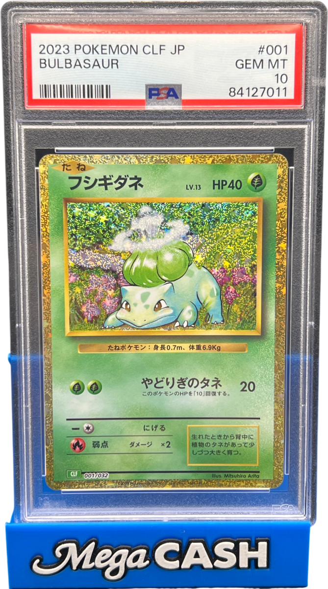 PSA 10 Japanese Classic Collection Bulbasaur 001/032 - Mega Cash Sydney