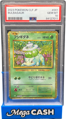 PSA 10 Japanese Classic Collection Bulbasaur 001/032 - Mega Cash Sydney