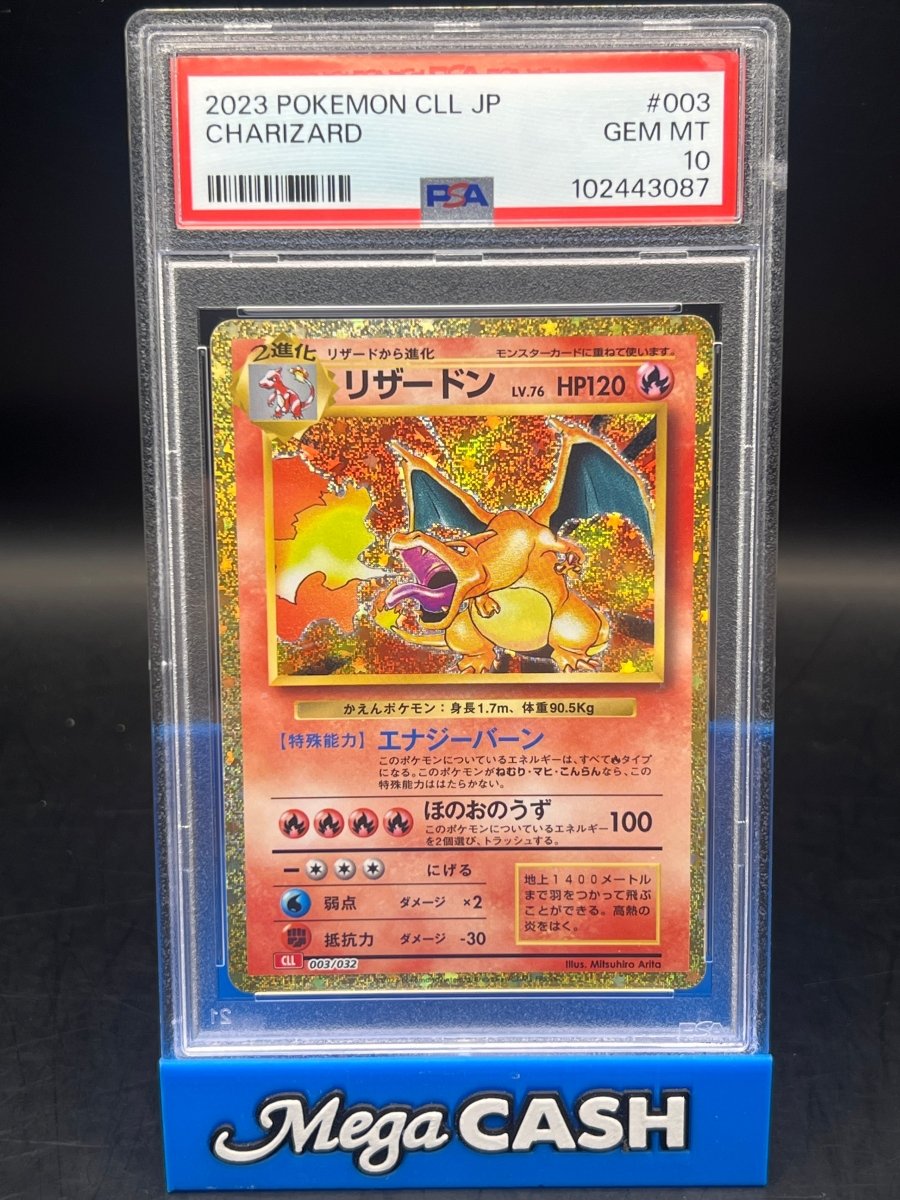 PSA 10 Jpn Charizard 003/032 - Mega Cash Sydney
