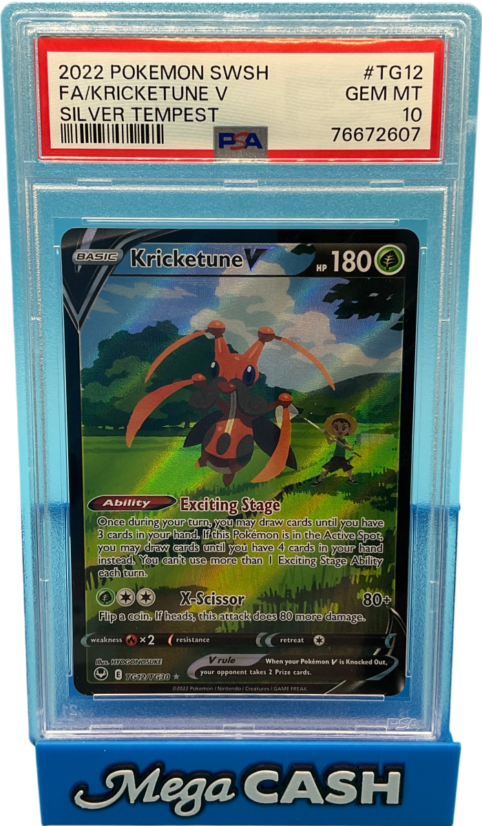PSA 10 KRICKETUNE V TG12/TG30 - Mega Cash Sydney