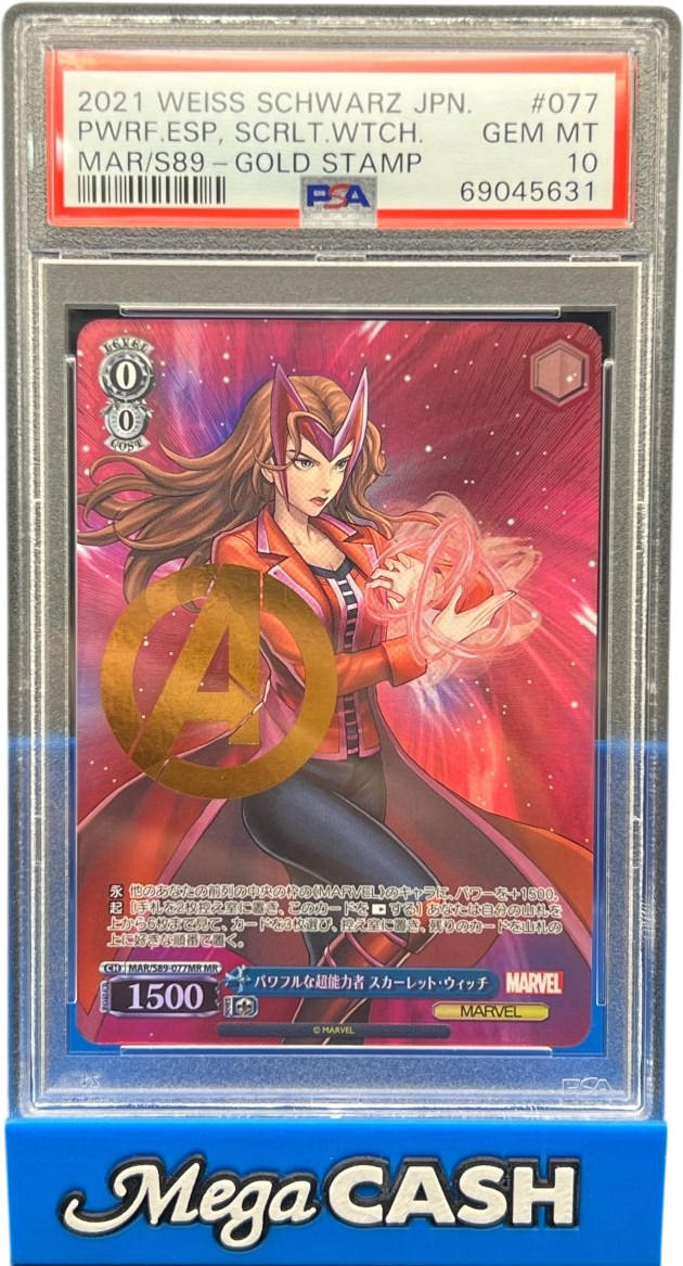 PSA 10 - Weiss Schwarz Japanese Scarlet witch - Mega Cash Sydney