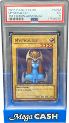 PSA 5 Mystical Elf A062 Yu - Gi - Oh! - Mega Cash Sydney