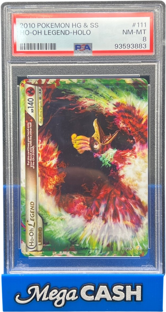 PSA 8 HG & SS Ho-Oh Legends Holo 111/123