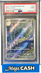 PSA 9 - Dragonair Illustration Rare 181/165 - Mega Cash Sydney