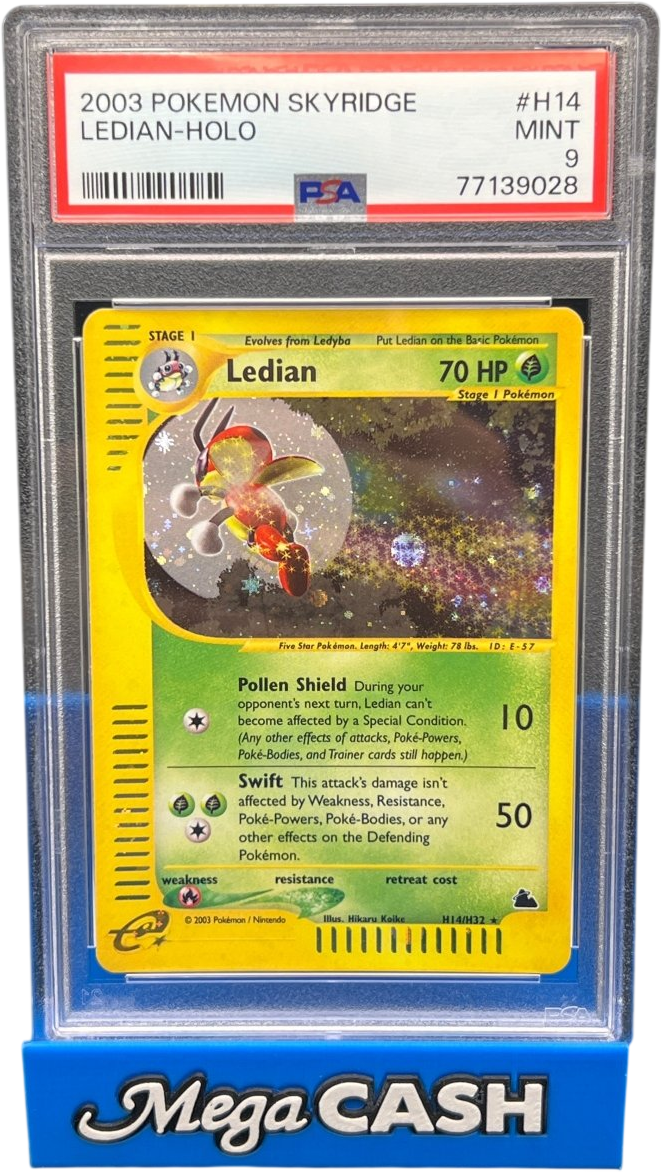 Psa 9 Ledian H14/H32 Skyridge - Mega Cash Sydney