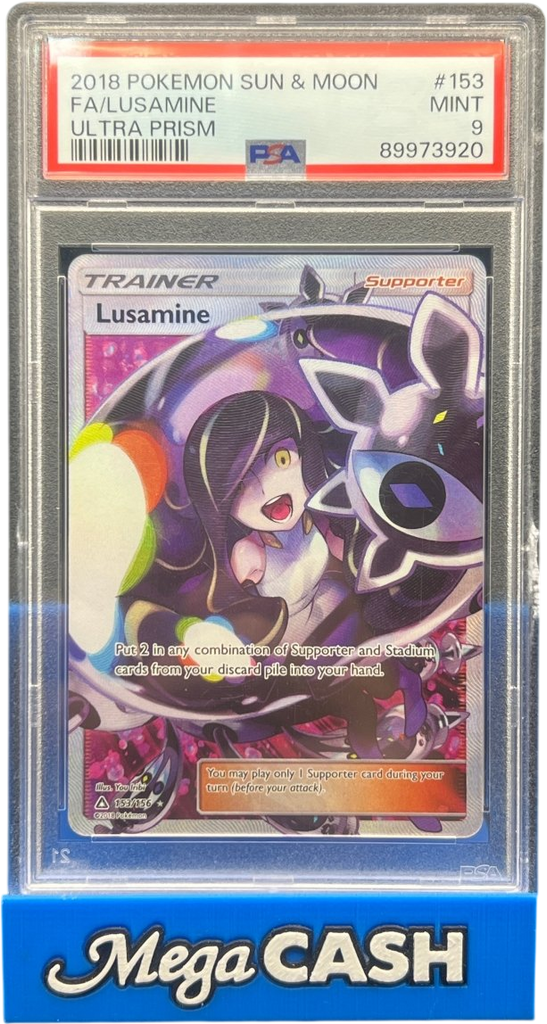 PSA 9 Lusamine 153/156 Ultra Prism