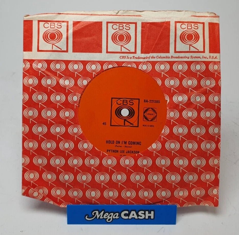 PYTHON LEE JACKSON - "Your Mother Should Have Warned You" - Record - Vinyl 7" - Mega Cash Sydney
