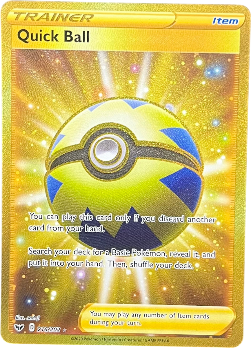 Quick Ball - Sword & Shield Base - 216/202 - Mega Cash Sydney