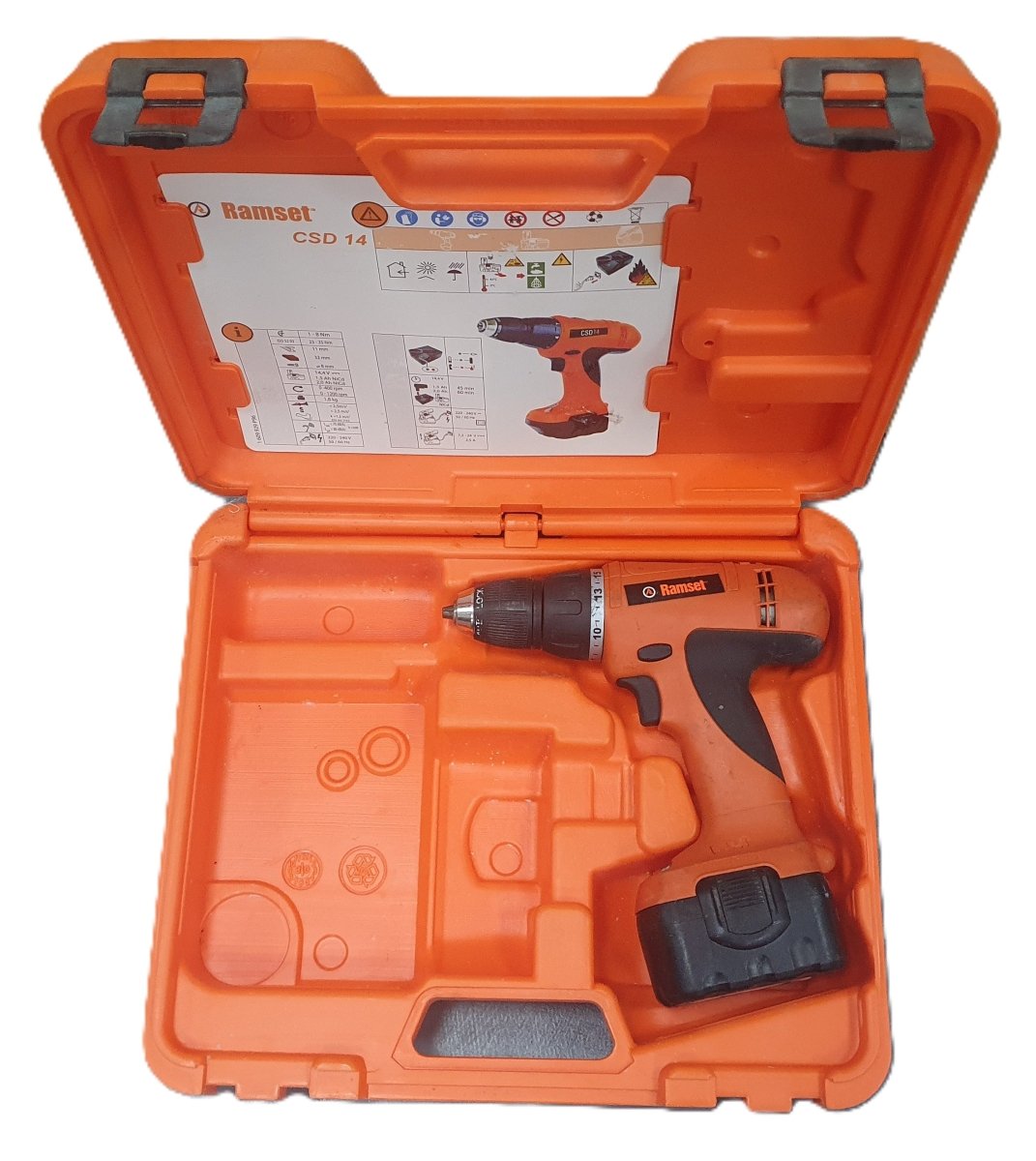 Ramset - Cordless Drill - CSD14 - Includes Battery & Case - Mega Cash Sydney