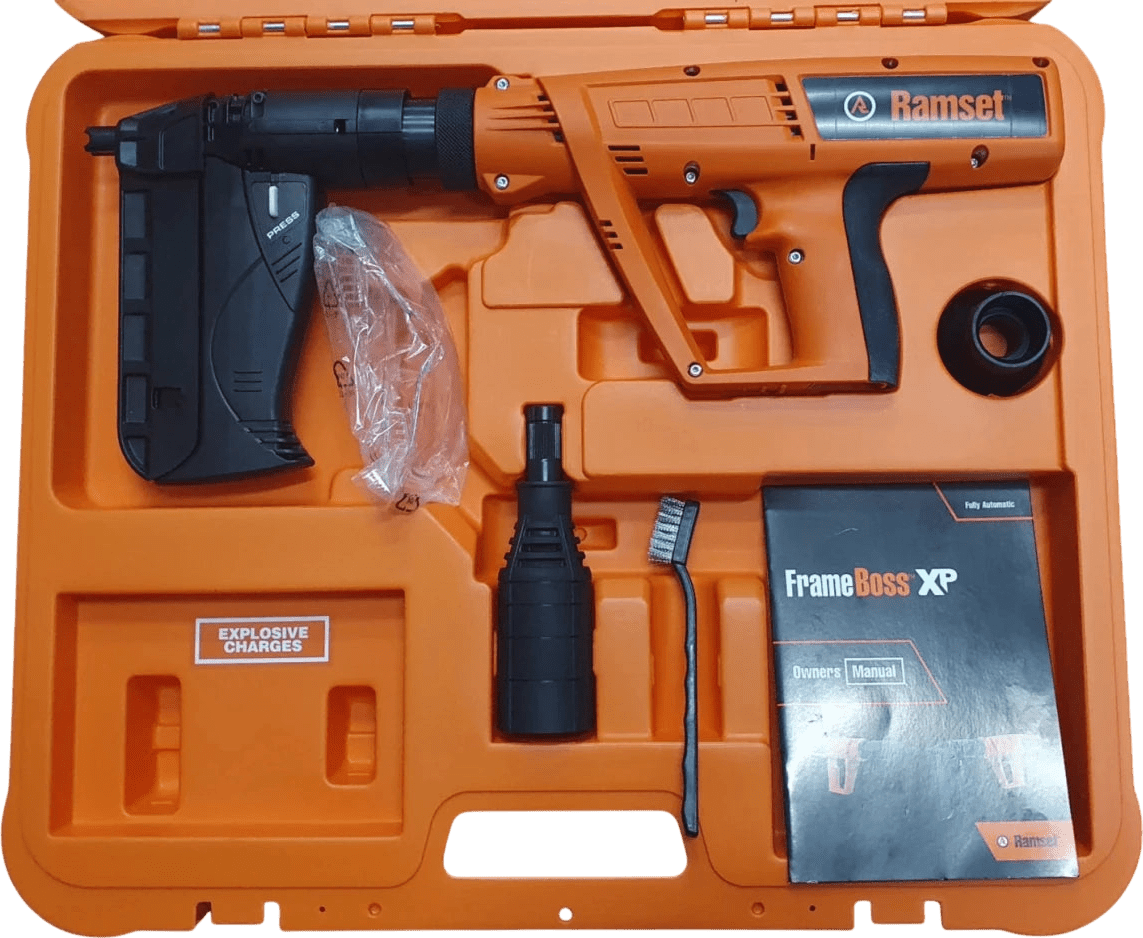 RAMSET - Frameboss XPM Automatic Fastener Gun w/ 75mm Magazine - FRAMEBOSSXPM - Mega Cash Sydney