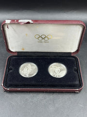 Republique Francaise Coins 100 Francs 1994 / 1896-1996 - Mega Cash Sydney