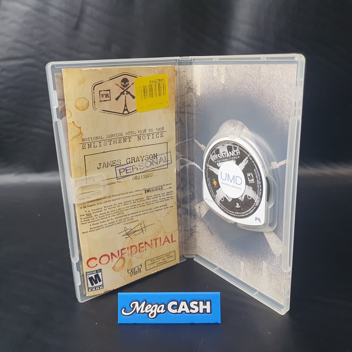 Resistance - Retribution - PSP GAME - Mega Cash Sydney