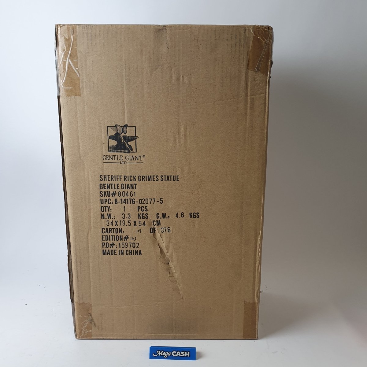 Rick Grimes - GENTLE GIANT The Walking Dead - 143/400 - 1:4 Scale - AMC - Mega Cash Sydney