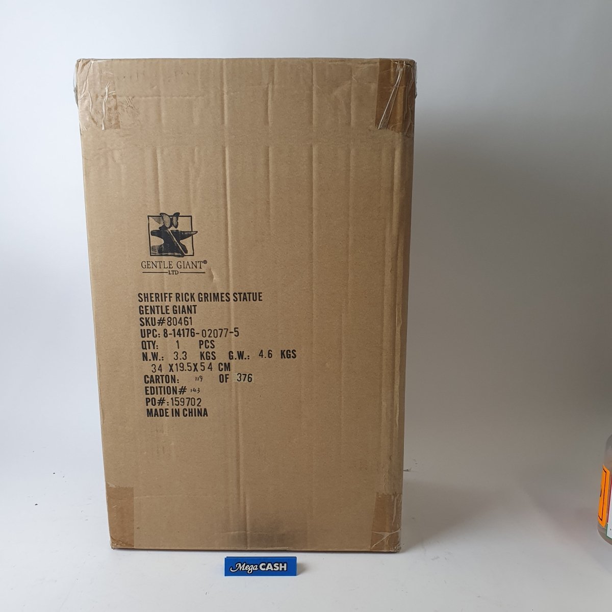 Rick Grimes - GENTLE GIANT The Walking Dead - 143/400 - 1:4 Scale - AMC - Mega Cash Sydney