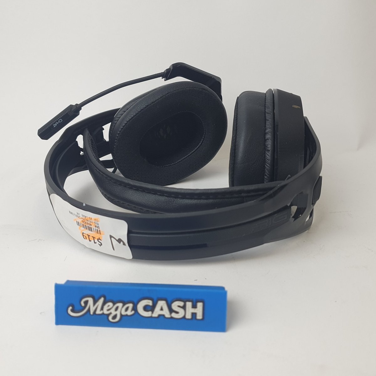 RIG HEADPHONES DK8 BLACK WITH CHARGER - Mega Cash Sydney