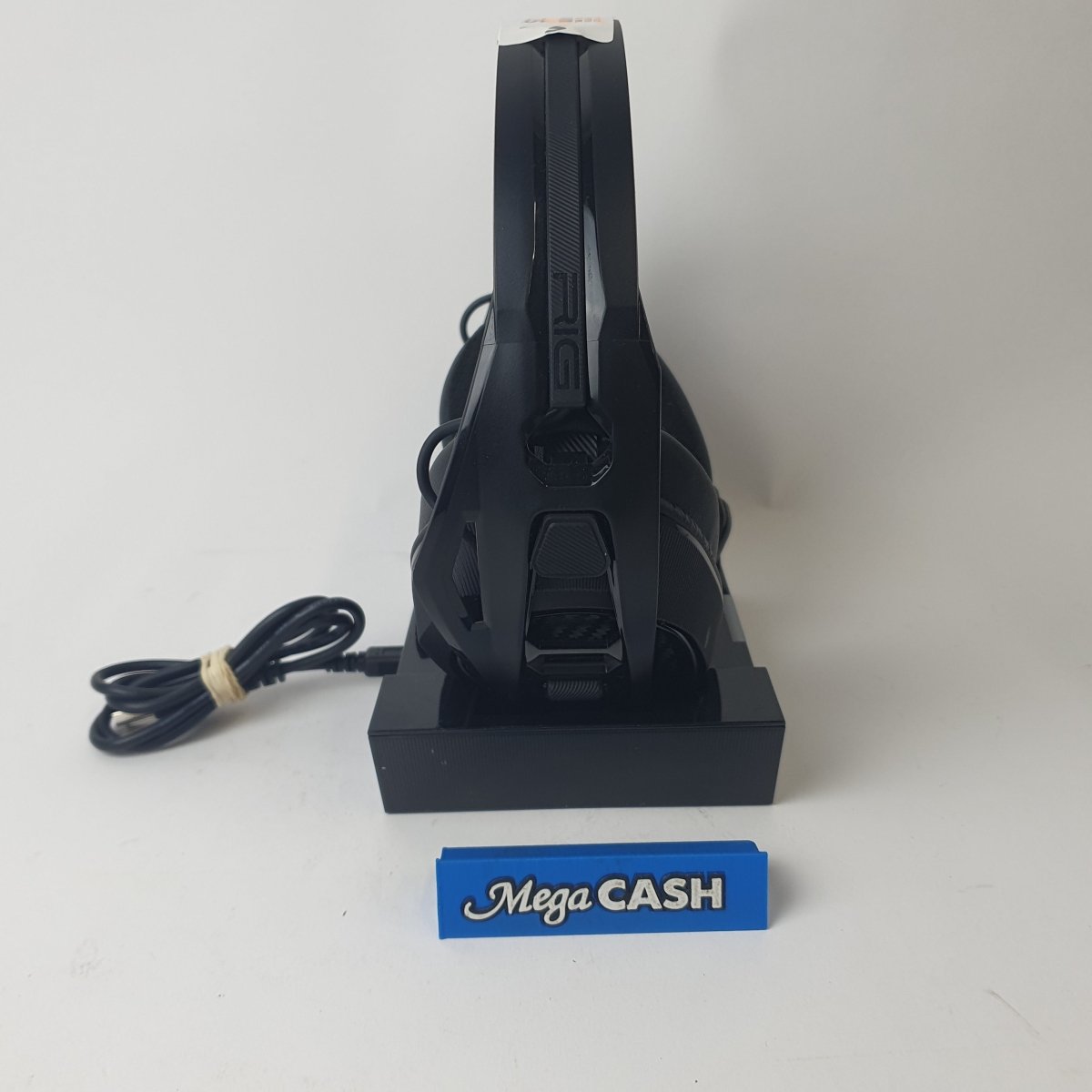 RIG HEADPHONES DK8 BLACK WITH CHARGER - Mega Cash Sydney