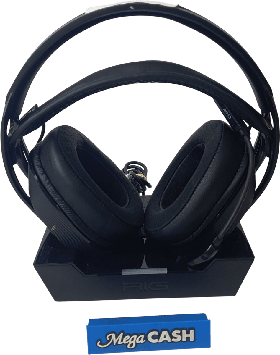 RIG HEADPHONES DK8 BLACK WITH CHARGER - Mega Cash Sydney