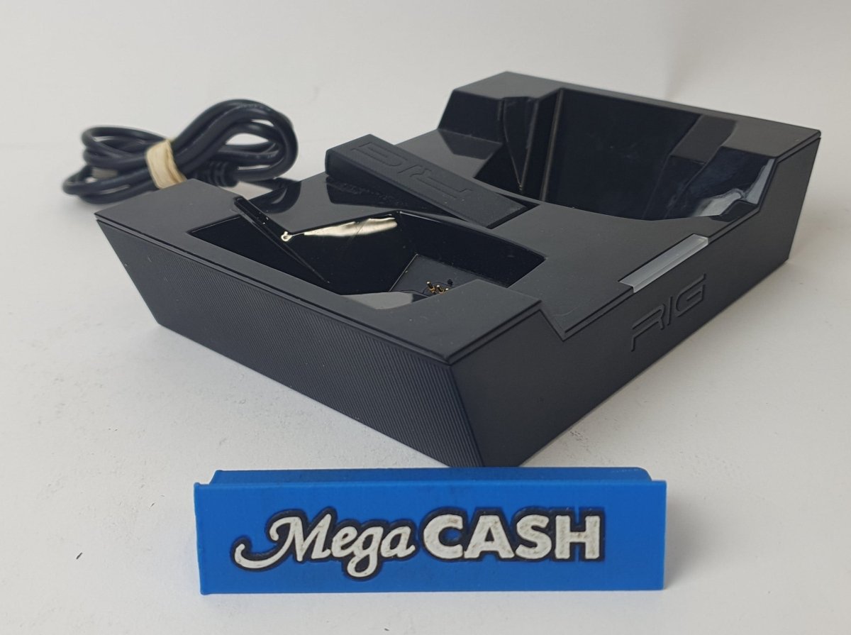 RIG HEADPHONES DK8 BLACK WITH CHARGER - Mega Cash Sydney