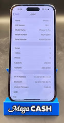 iPhone 14 pro 256gb