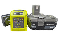 RYOBI - Battery & Charger Kit - 18V 4.0Ah - RB1840C & RC18115