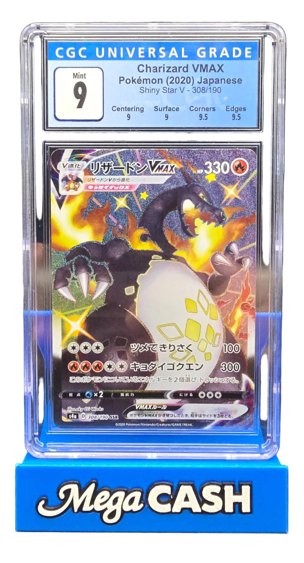 Pokémon - CGC Mint 9 - Charizard Vmax 308/190 - Shiny Star V