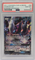 Pokemon - PSA 10 Darkrai GX 88/147 Burning Shadows