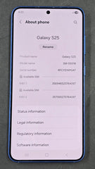 SAMSUNG S25 - 256GB - SM-S931B