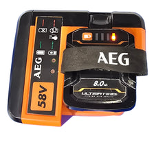 AEG - 58V 8.0Ah Battery & Charger Combo