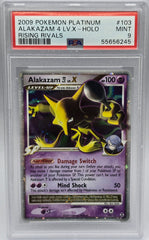 Pokemon - PSA 9 Alakazam 4 LV.X 103/111 Rising Rivals