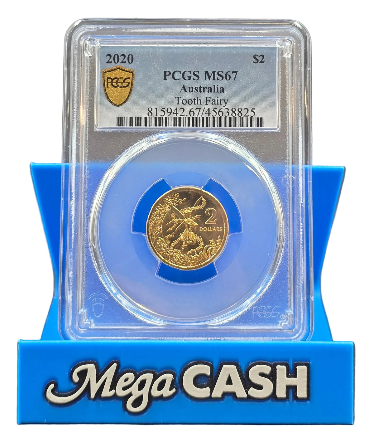 2020 PCGS MS67 Tooth Fairy $2 Coin