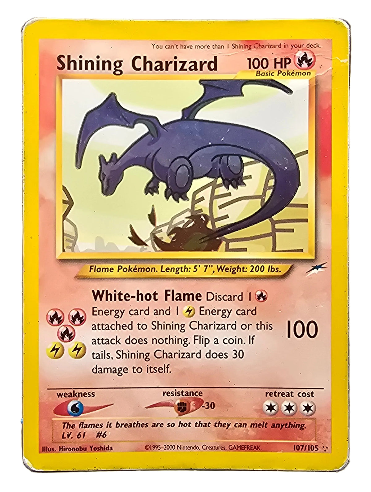 Pokemon - Shining Charizard - 107/105 - Neo Destiny